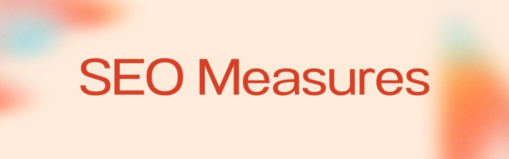 SEO Measures